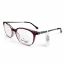 Exton Classic Y3005 Elegant Butterfly Eyeglasses – Translucent Plum Purple | Modern Lightweight Soft Cat-Eye Frames