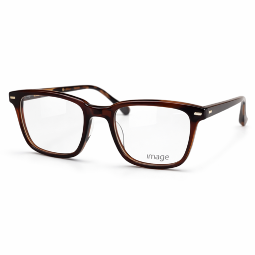Premium Brown Tortoiseshell Square Eyeglass Frame for Men & Women | Lightweight Designer Optical Glasses