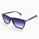 Stylish Blue Wayfarer Sunglasses for Men & Women | Lightweight Designer UV Protection Sunglasses with Gradient Lenses