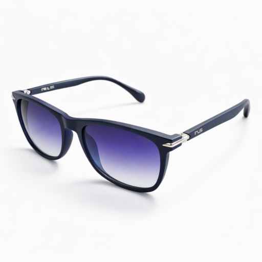 Stylish Blue Wayfarer Sunglasses for Men & Women | Lightweight Designer UV Protection Sunglasses with Gradient Lenses