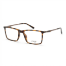 Premium Brown Tortoiseshell Rectangular Eyeglass Frame for Men & Women | Lightweight Designer Optical Glasses with Metal Temples