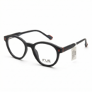 Stylish Black Round Eyeglass Frame for Men & Women | Lightweight Designer Optical Glasses with Modern Round Shape