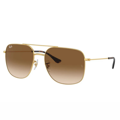 RAYBAN RB 3722I 001/31 UNISEX SUNGLASSES GOLD