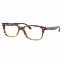 RAY-BAN RX 5428 - 8255 STRIPED BROWN & GREEN | EYEGLASSES UNISEX
