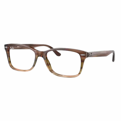 RAY-BAN RX 5428 - 8255 STRIPED BROWN & GREEN | EYEGLASSES UNISEX
