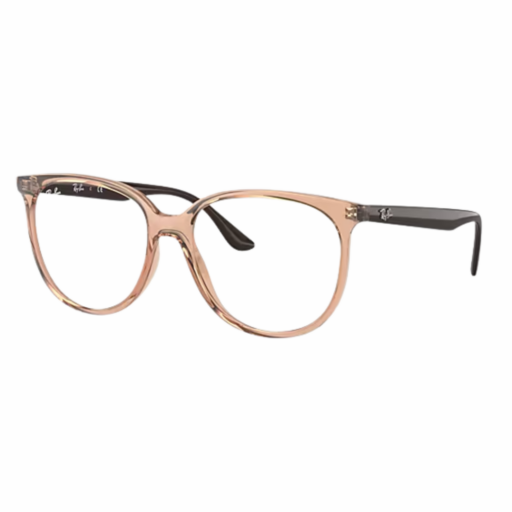 RAY-BAN RX 4378V - 8172 TRANSPARENT BROWN | EYEGLASSES WOMAN
