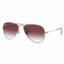 RAY-BAN JUNIOR RJ 9506S JUNIOR AVIATOR 291/8H ROSE GOLD | SUNGLASSES JUNIOR UNISEX