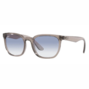 RAY-BAN RB4390I 6449/19 UNISEX SUNGLASSES TRANSPARENT GREY