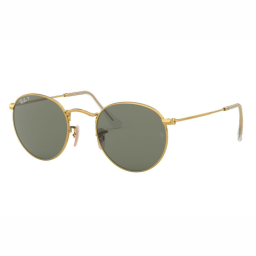 Ray-Ban RB3447 Round Metal Polarized 001/58